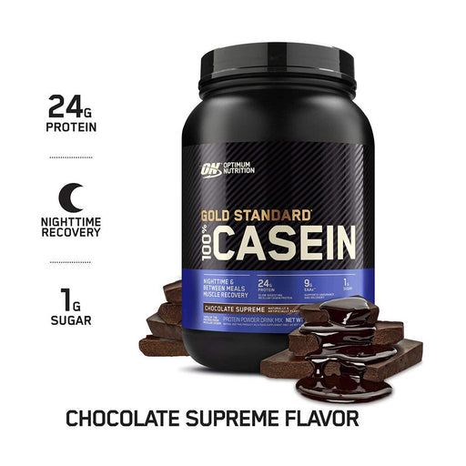 2lbs-optimum nutrition - brand casein protein | chocolate supreme flavor | excartbd.com