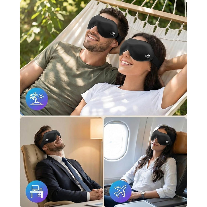 3D CONTOURED SLEEP EYE MASK | EXCART | EXCARTBD.COM