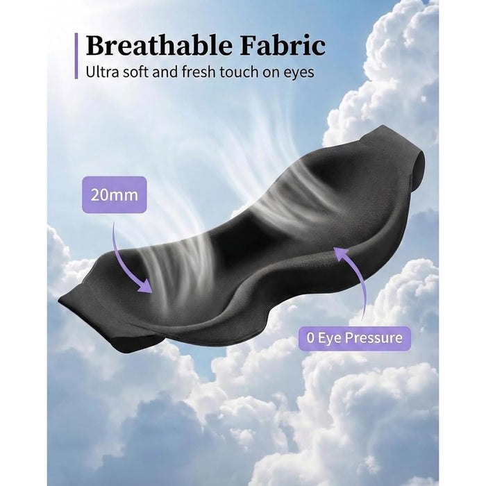 3D CONTOURED SLEEP EYE MASK LIGHT WEIGHT | EXCARTBD.COM