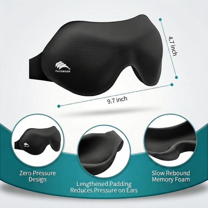 3D CONTOURED SLEEP EYE MASK | SIZE | EXCARTBD.COM