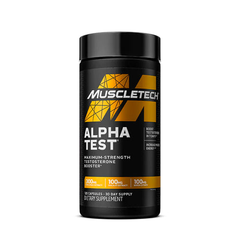 Alpha Test Testosterone Booster | 120 Rapid Release Bio Capsules | excartbd
