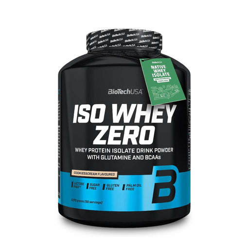 5 LBS-ISO WHEY ZERO |  COOKIES & CREAM FLAVOR | EXCARTBD