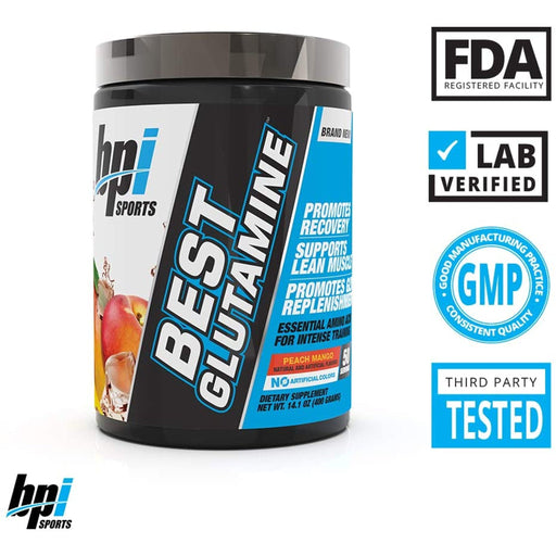 BPI SPORTS BEST GLUTAMINE | PEACH MANGO FLAVOR | EXCARTBD
