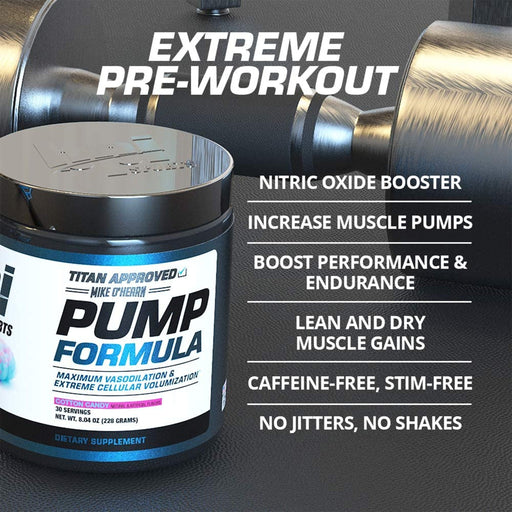 BPI PUMP FORMULA | COTTON CANDY FLAVOR | EXCARTBD