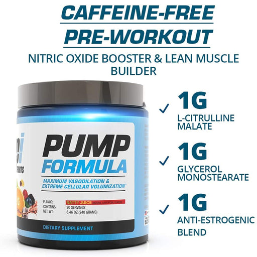 BPI PUMP FORMULA | NATTY JUICE FLAVOR | EXCARTBD