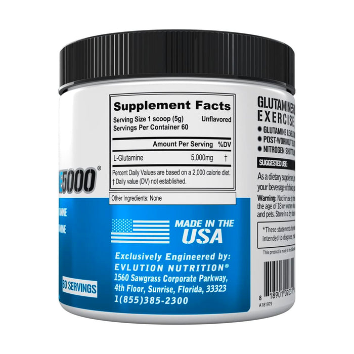 GLUTAMINE NUTRITION FACTS | EXCARTBD.COM