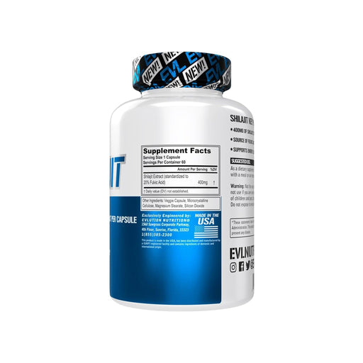 EVL NUTRITION SHILAJIT | 60 CAPSULES | EXCARTBD