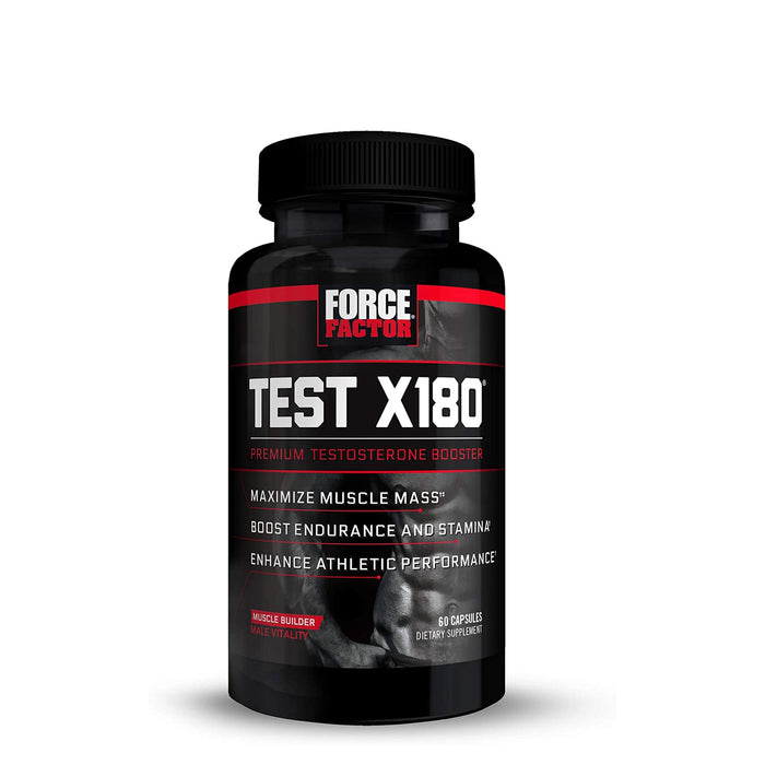 FORCE FACTOR® TEST X180 | 60 CAPSULES | EXCARTBD