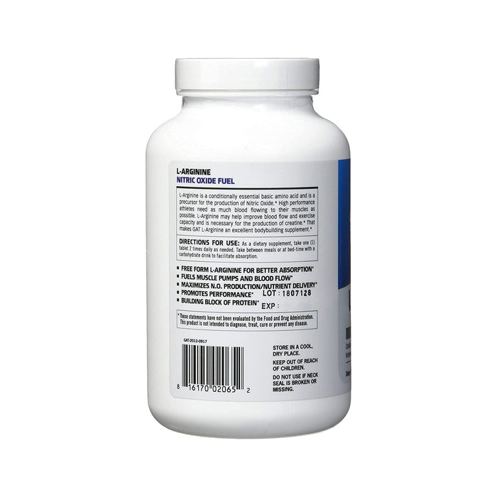 GAT SPORT L-ARGININE | 180 TABLETS | EXCARTBD