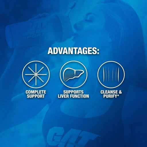 GAT LIVER CLEANSE | UNFLAVORED 60 VEG CAPSULES | EXCARTBD