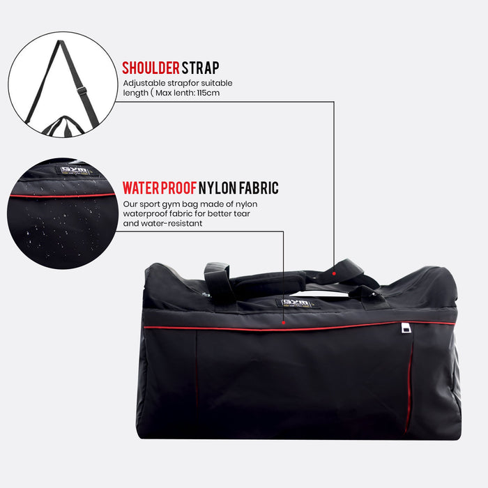 GYM BAG - BLACK COLOR | EXCARTBD
