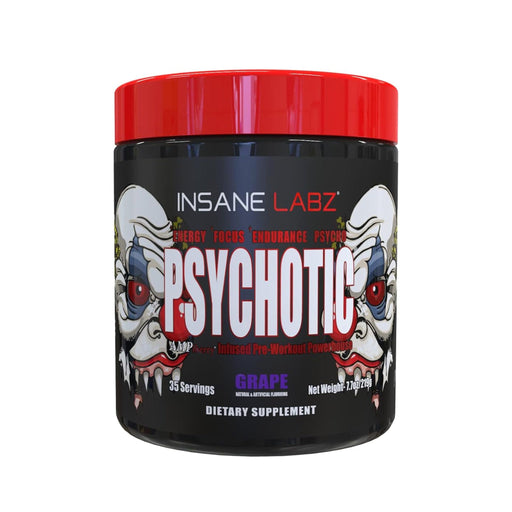 INSANE LABZ PSYCHOTIC PRE WORKOUT | GRAPE FLAVOUR