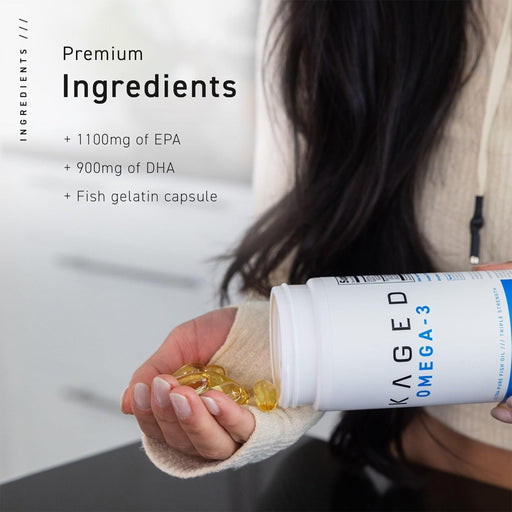 KAGED OMEGA-3 | NUTRITION FACT 