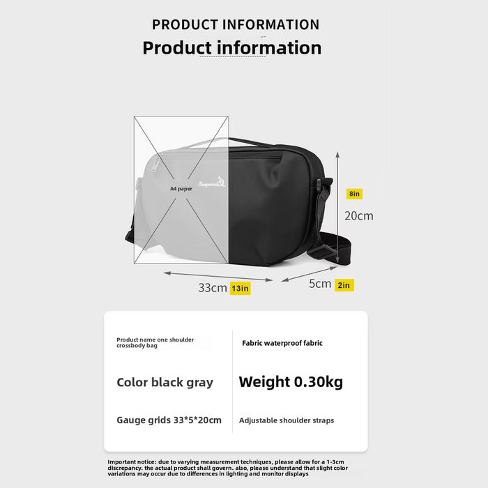 LARGE SPACE CROSSBODY BAG