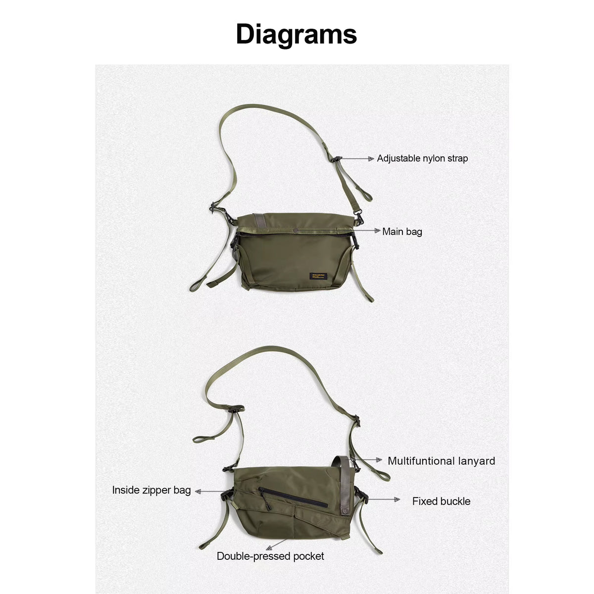 CROSSBODY BAG | SIZE | EXCARTBD.COM