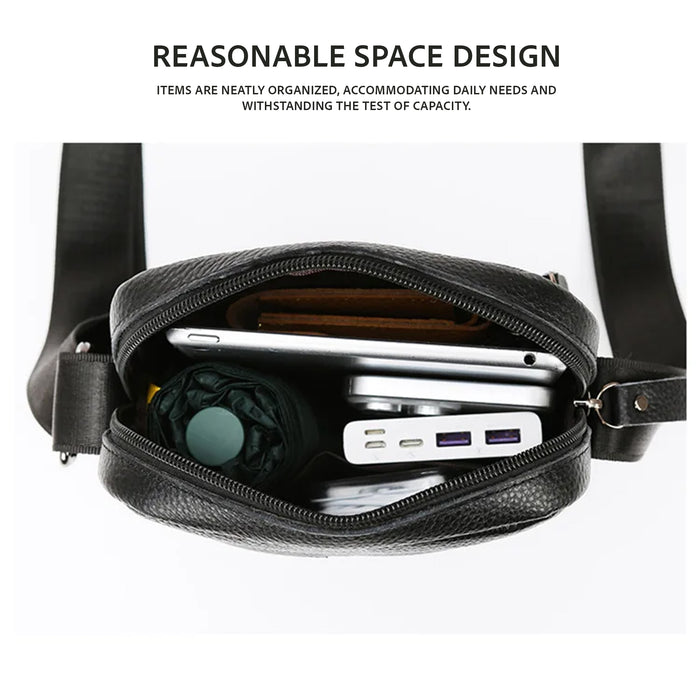 LEATHER CROSSBODY SINGLE SHOULDER BAG | DETAILS | EXCARTBD.COM