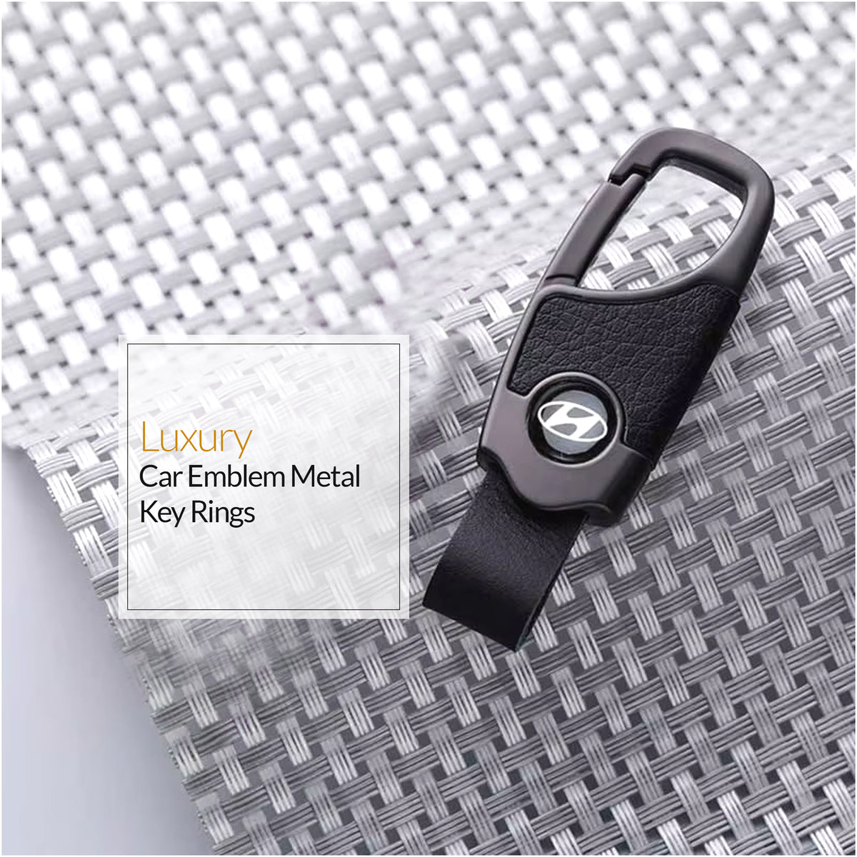 LUXURY CAR METAL KEY RING | BLACK COLOR | EXCARTBD.COM