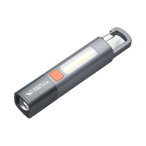 MINI PORTABLE LED TORCH | GREY COLOR | EXCARBD.COM