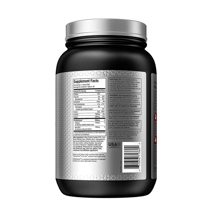 NITRO-TECH ELITE 100% WHEY ISOLATE | VANILLA ICE CREAM | EXCARTBD