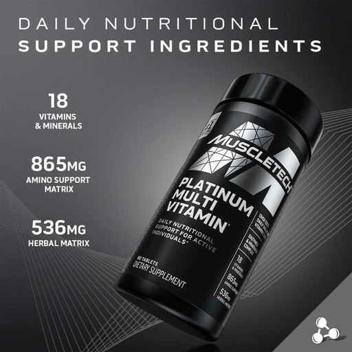 PLATINUM MULTIVITAMIN - 90 TABLETS | EXCARTBD