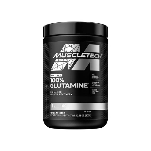 PLATINUM 100% GLUTAMINE - 300 GM | EXCARTD.COM