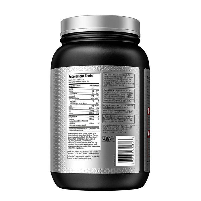 NITRO TECH ELITE 100% WHEY ISOLATE | MILK CHOCOLATE FLAVOR | EXCARTBD