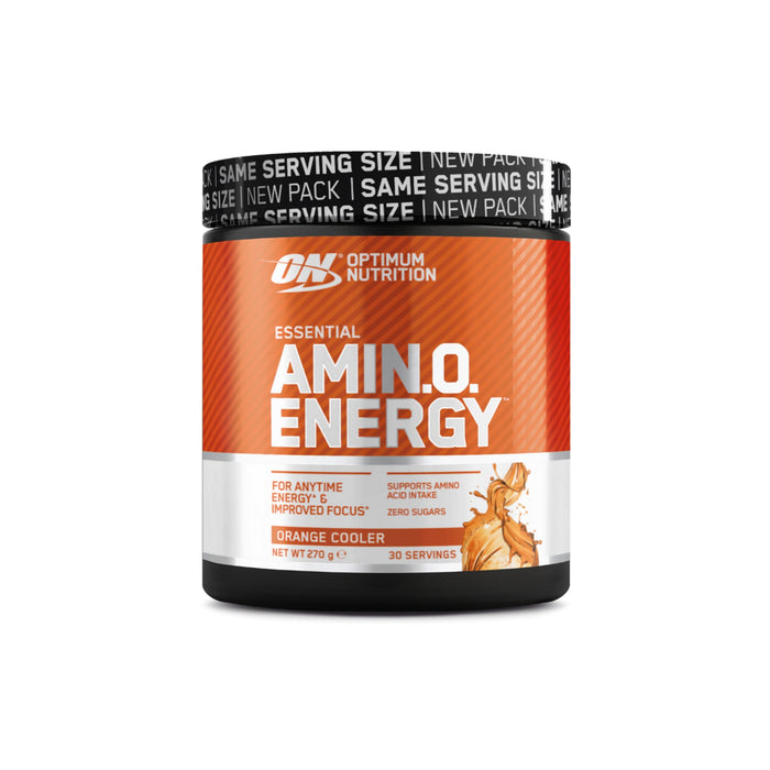 OPTIMUM NUTRITION | ESSENTIAL AMINO ENERGY | 30 SERVINGS | ORANGE COOLER FLAVOR | EXCARTBD.COM