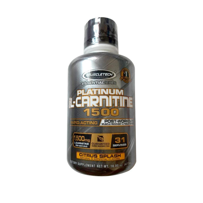 PLATINUM 100% L-CARNITINE 1500 | NUTRITION FACTS | EXCARTBD