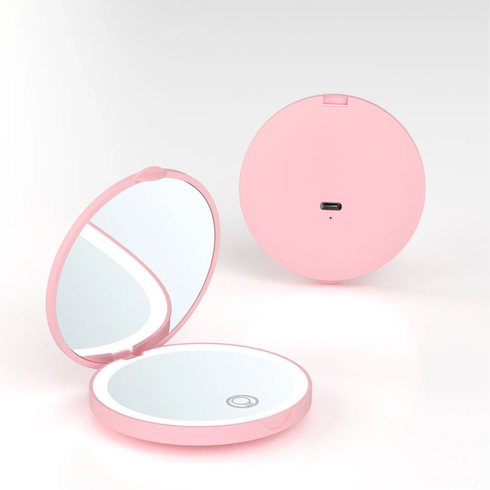 PORTABLE MINI MIRROR | PINK COLOR | EXCARTBD.COM