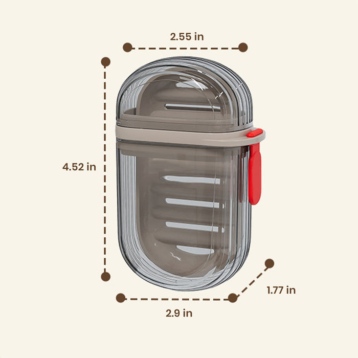 PORTABLE PLASTIC SOAP CASE | SIZE | EXCARTBD.COM
