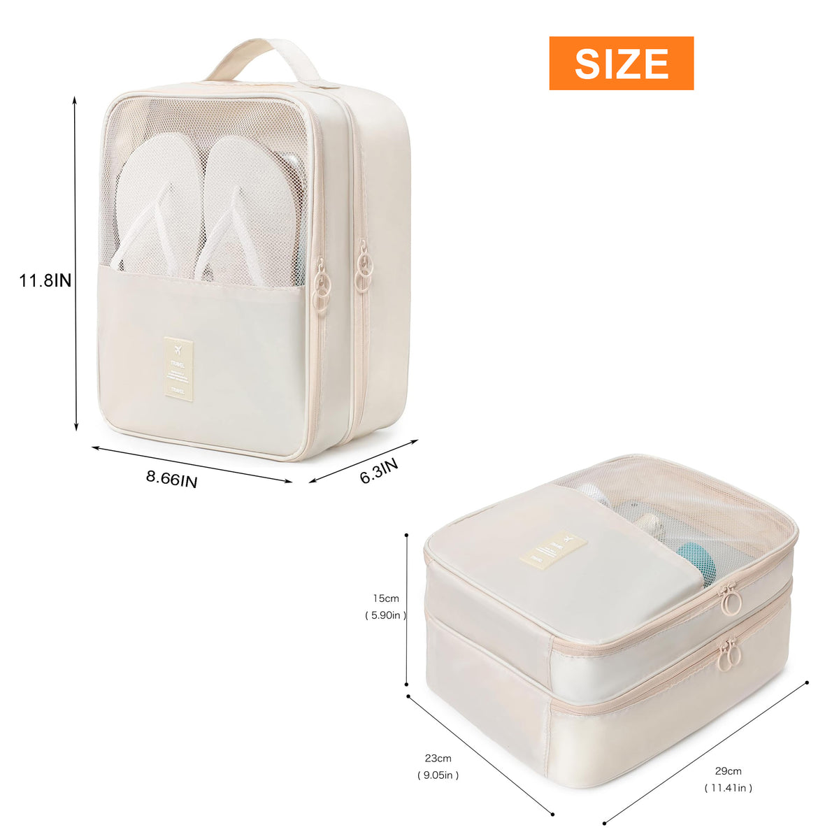 PORTABLE TRAVEL | SHOE BAG | SIZE| EXCARTBD.COM