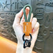 PREMIUM LEATHER KEY CHAIN FOR MEN | GREEN COLOR | EXCARTBD.COM