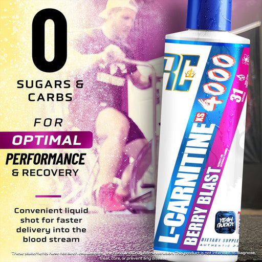 RC L-CARNITINE XS LIQUID 4000MG - BERRY BLAST FLAVOUR 