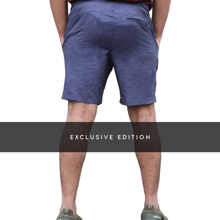 RETAKE WOVEN SHORTS | DARK BLUE | EXCARTBD