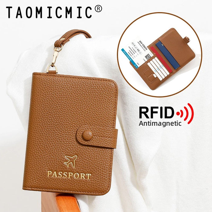 RFID PASSPORT HOLDER | BROWN COLOR | EXCARTBD.COM