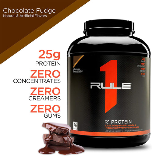 RULE 1 ISOLATE PROTEIN | CHOCOLATE FUDGE FLAVOR | EXCARTBD