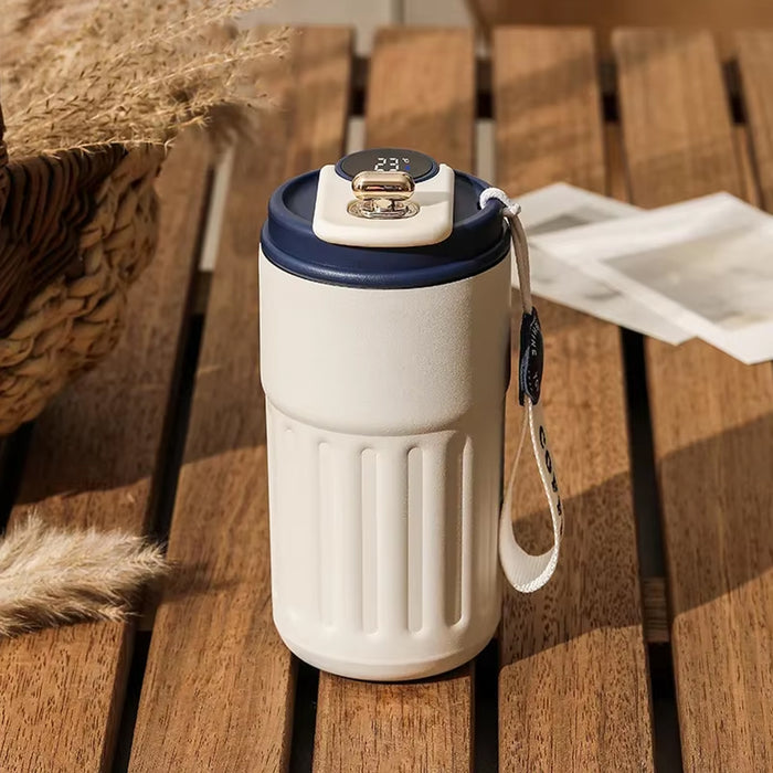 SMART THERMAL COFFEE MUG | BLUE COLOR | EXCARTBD.COM