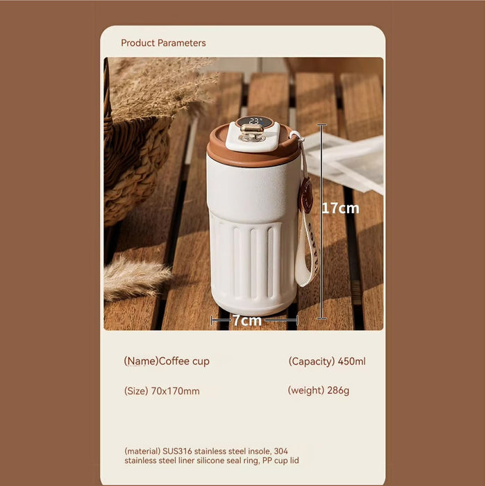 SMART THERMAL COFFEE MUG | SIZE | EXCARTBD.COM