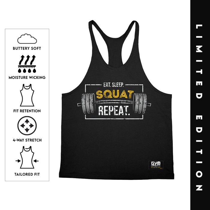 SQUAT REPEAT | GYM STRINGER | EXCARTBD