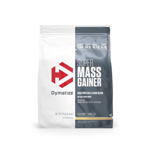 Dymatize super mass gainer - 12lbs | gourmet vanilla | excartbd