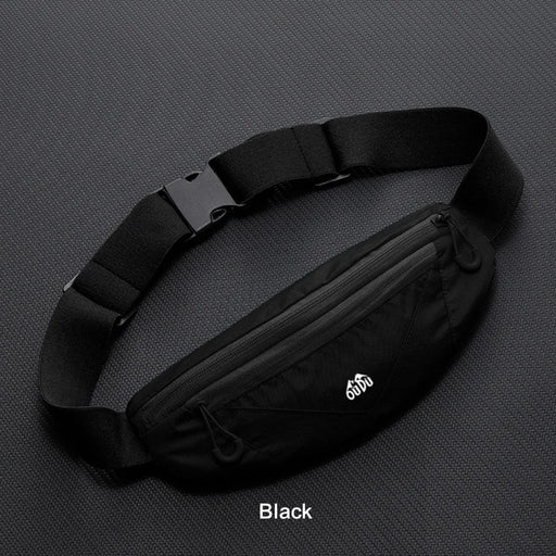 ULTRA THIN SPORTS WAIST BAG | BLACK COLOR | EXCARTBD.COM