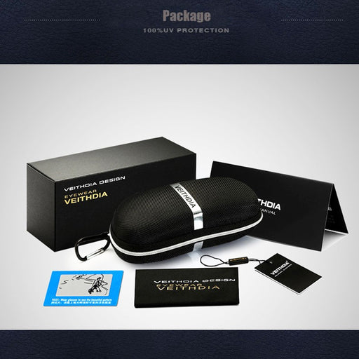 VEITHDIA BRAND UNISEX SUN GLASS POLARIZED - EXCARTBD