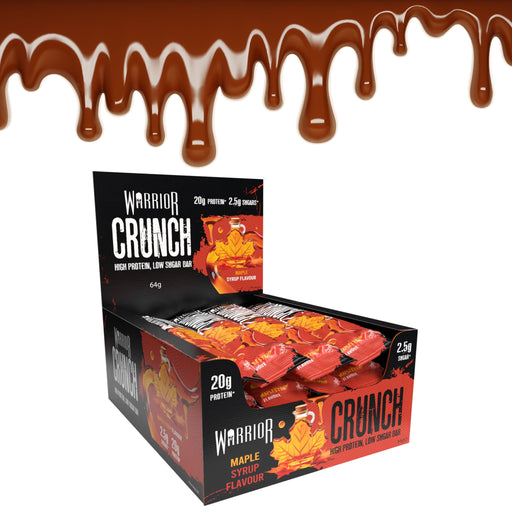 WARRIOR CRUNCH PROTEIN BARS |  MAPLE SYRUP FLAVOUR