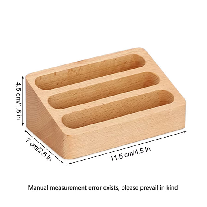 WOODEN BUSINESS CARD HOLDER | SIZE | EXCARTBD.COM