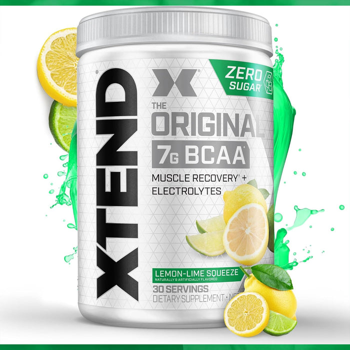 XTEND BCAA POWDER - 30 SERVINGS | LEMON LIME SQUEEZE