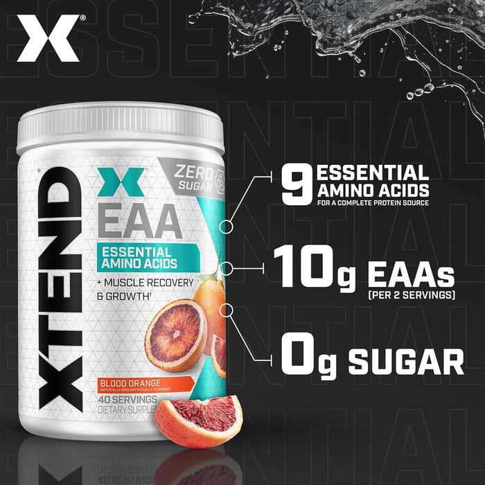 xtend eaa - 40 servings | blood orange flavour