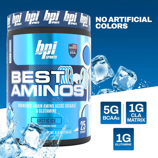 BPI Sports Best Aminos arctic ice Flavor - 25 Servings | Excartbd.com