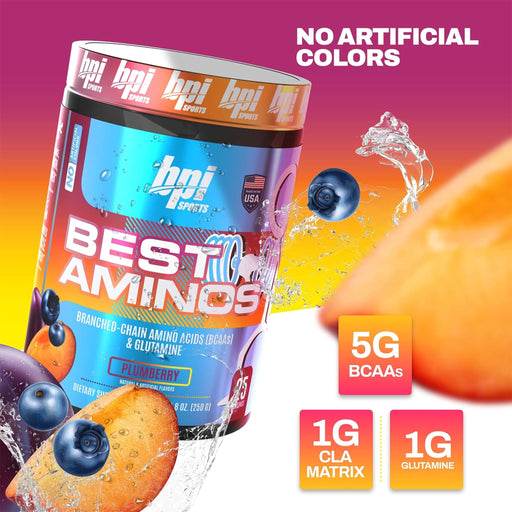 BPI Sports Best Aminos Plumberry Flavor - 25 Servings | Excartbd.com