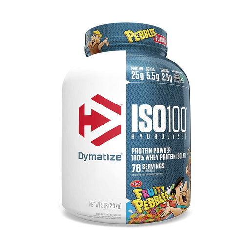 DYMATIZE ISO 100 | 5LBS FRUITY PEBBLES FLAVOR | EXCARTBD.COM