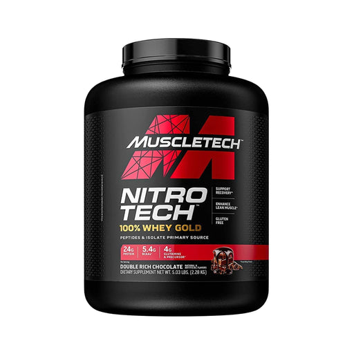 NITRO TECH 100% WHEY GOLD | DOUBLE RICH CHOCOLATE FLAVOR | EXCARTBD.COM